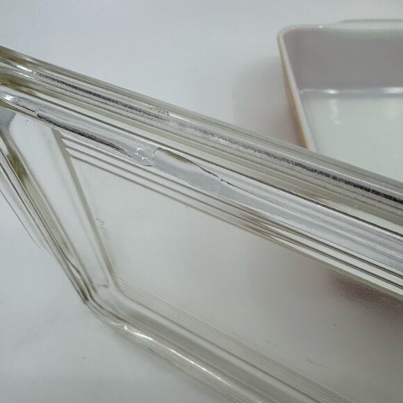 Vintage Pyrex 1974-1978 Old Orchard Pattern Refrigerator Dish with Lid Ovenware - Picture 6 of 9